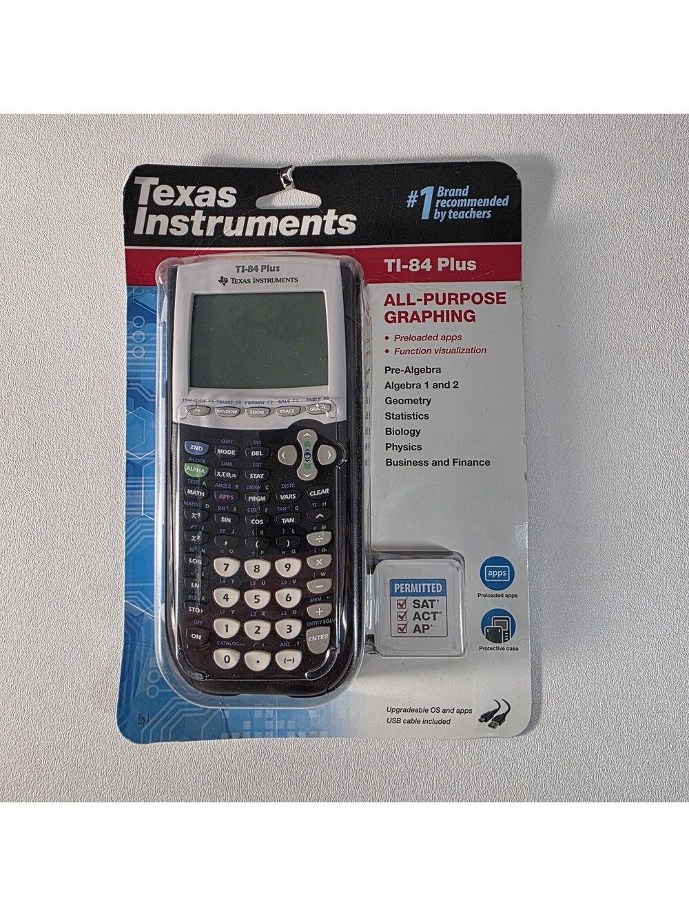 Texas Instruments TI-84 Plus Graphing Calculator NEW Factory Sealed